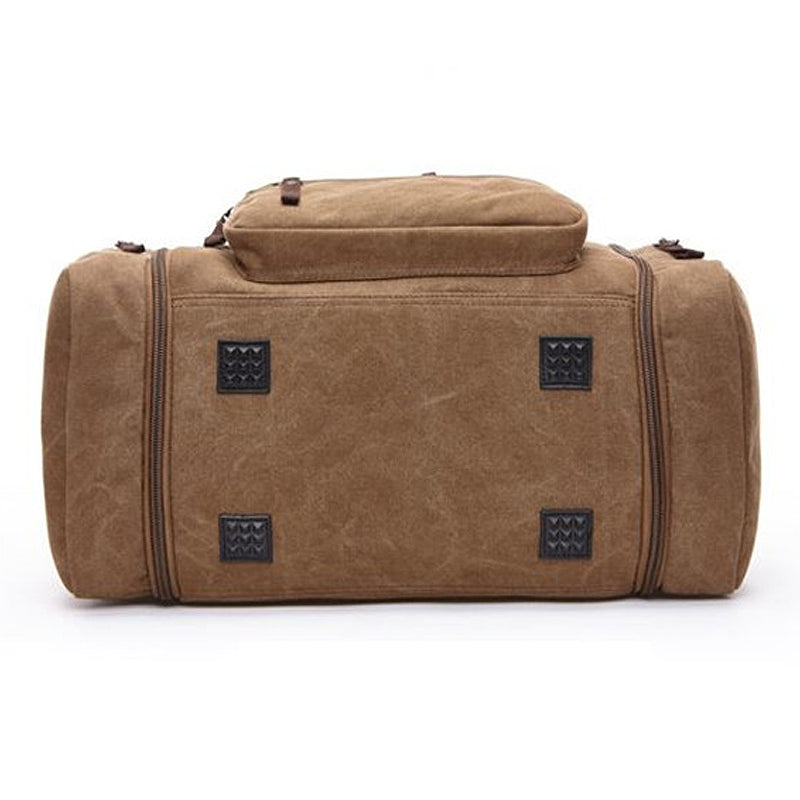 Canvas Travel Bag - Vintage Travel Tote