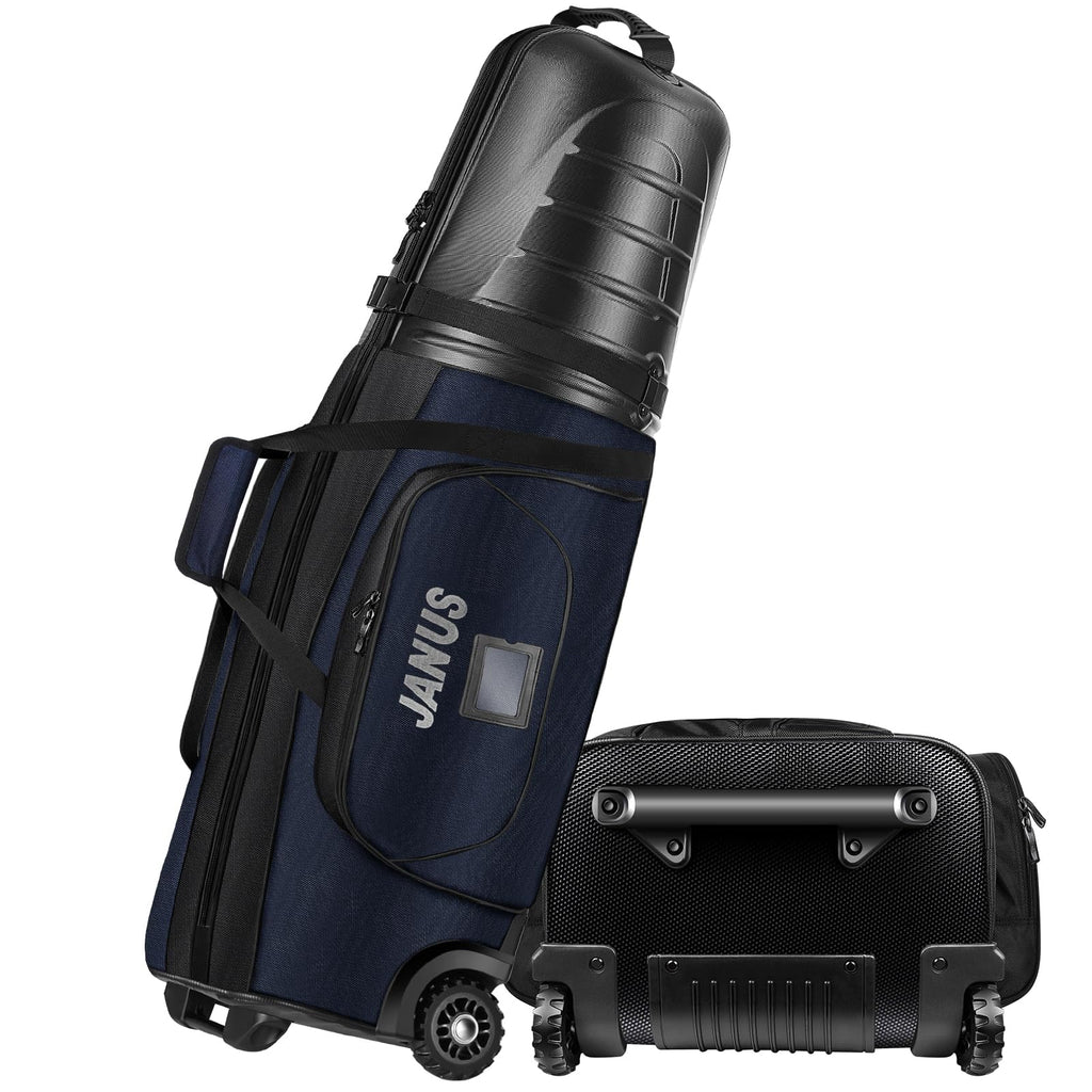 JANUS Golf Travel BagsGolf Travel Bags for Airlines with WheelsHead ABS Plastic caseTravel Golf BagGolf Bag Travel caseHard case Golf Travel Bag